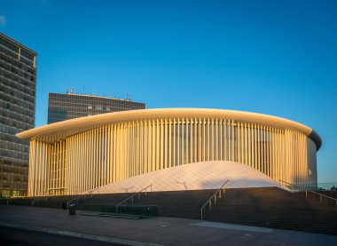 Filarmoni ve ofis Luxembourg Kirchberg Binası