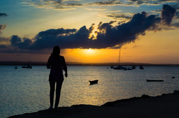 Vakker solnedgang i Peninsula-området – stockfoto