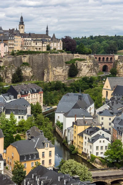 Luxemburgo ciudad en día nublado —  Fotos de Stock