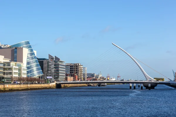 Nowy obszar centrum miasta Dublina — Zdjęcie stockowe