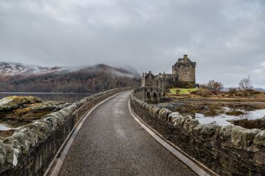 İskoçya Highlands güzel manzara