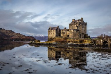 Eileen Donan Kalesi İskoçya Highlands