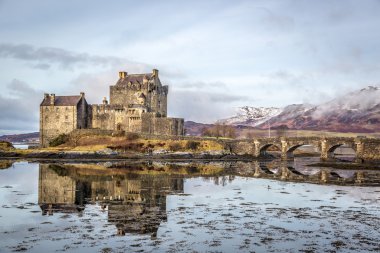 Eileen Donan Kalesi İskoçya Highlands