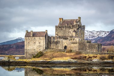 Eileen Donan Kalesi İskoçya Highlands