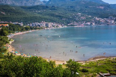 turistler çok sakin plaj zevk