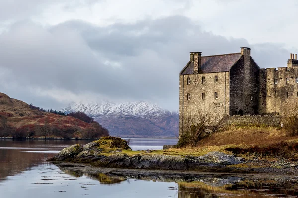 Eileen Donan castle, στα Highlands της Σκωτίας — Φωτογραφία Αρχείου