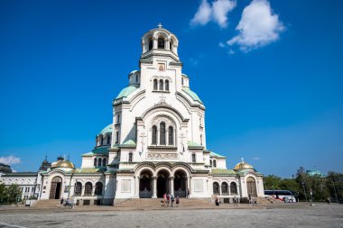 mavi gökyüzü gün Sofya ana catedral