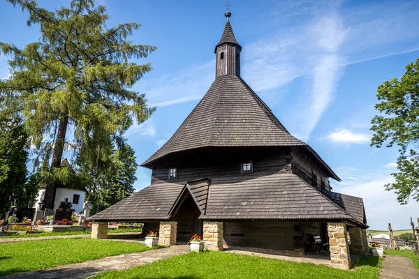 Houten kerk van Tvrdosin in Banská Bystrica — Stockfoto
