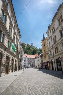 şehir Ljubljana yaz günü