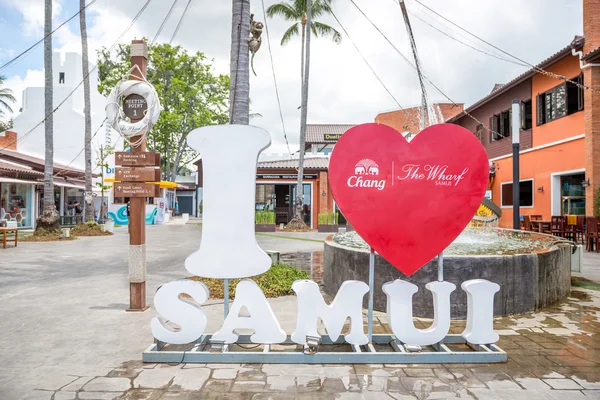 Me encanta Samui cantar — Foto de Stock