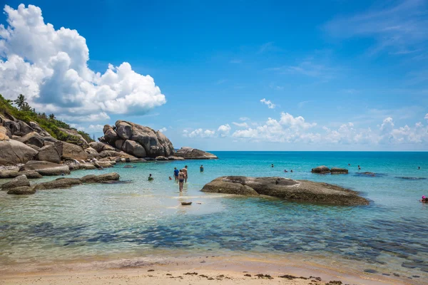 Şaşırtıcı Koh Samui Adası zevk turist — Stok fotoğraf