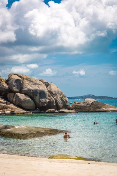 Koh Samui Adası zevk turist — Stok fotoğraf