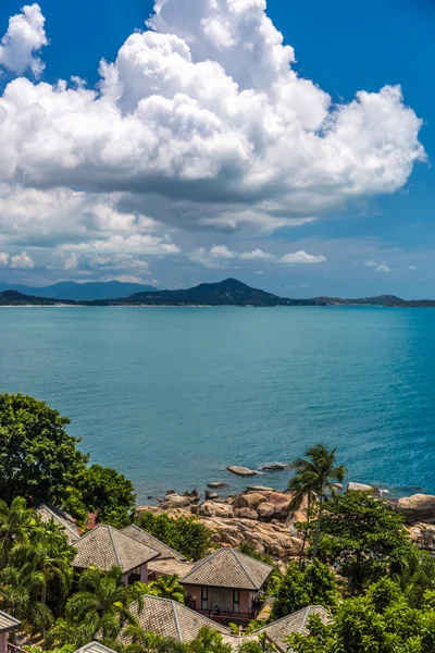 Nice touristic beach in Koh Samui — Stock Photo, Image