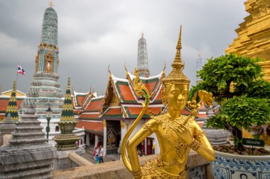 Bangkok Kraliyet Sarayı'nın altın detayları