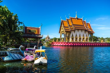 Budist tapınağı Koh Samui