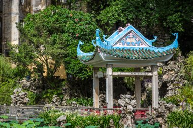 Macau Çin Bahçe güneşli bir gün