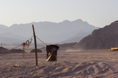Sina Çölü Mısır'daki dağlardan görüntüleyin