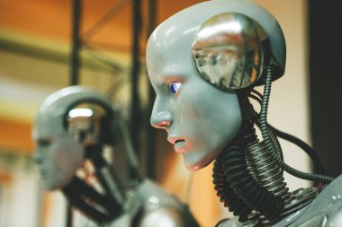 Teknoloji gelişimi. Robotlar