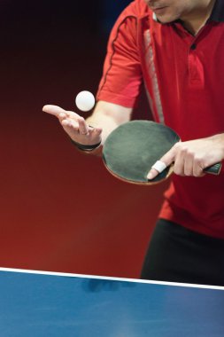 Garson masa tenis oyuncusu