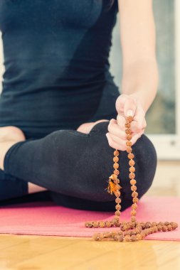 Meditation In Yoga clipart