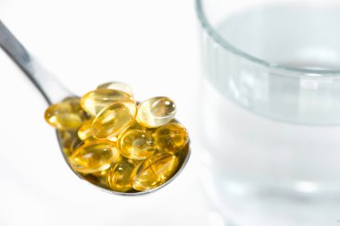 Sarı E vitamini softgels