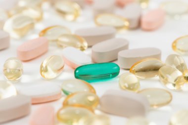 Yakın çekim Vitamin Takviyeler