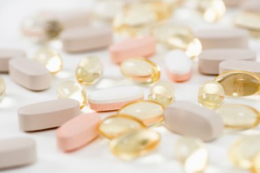 Yakın çekim Vitamin Takviyeler