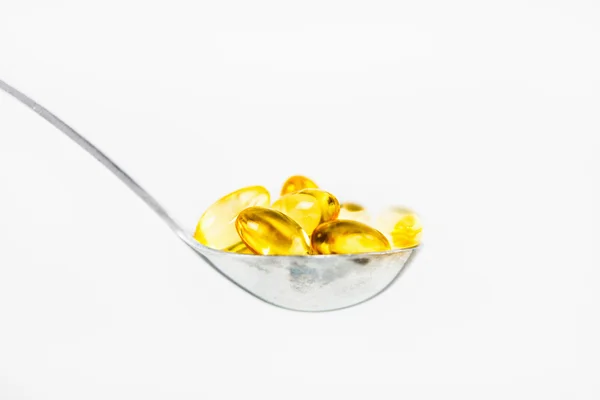 Suavizantes amarillos de vitamina E — Foto de Stock