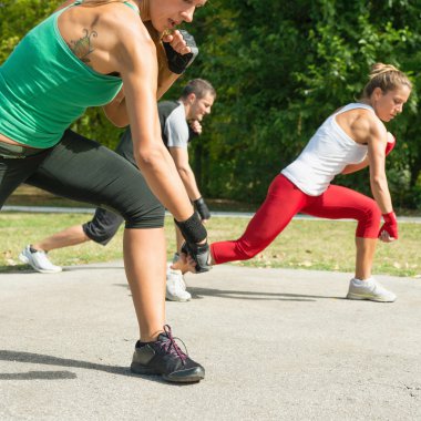 Tae Bo takım eğitim Parkı