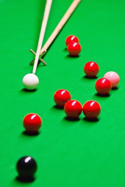 snooker oyunu dinlenme kullanarak