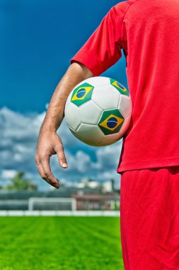 Top tutan futbolcu