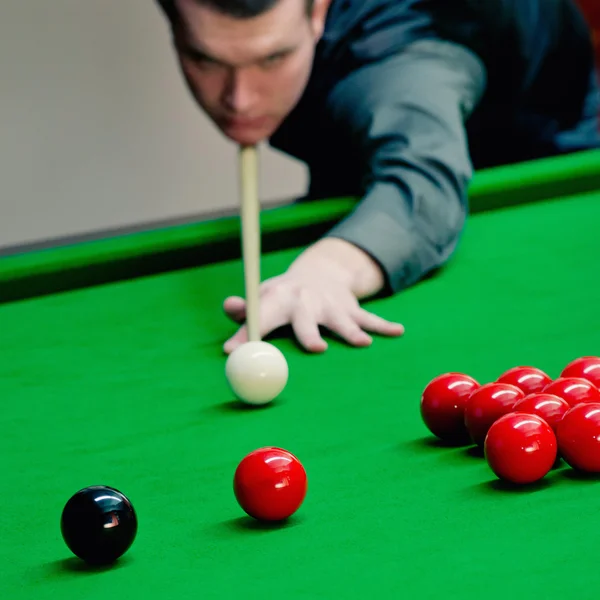 Playing snooker — Stock Photo © Corepics 11972010