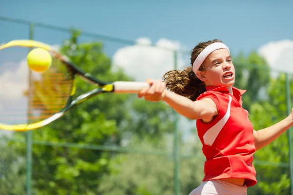 Tennisnachwuchs — Stockfoto