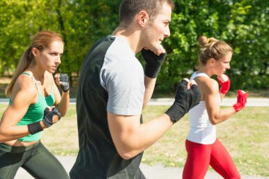 Tae Bo takım eğitim Parkı