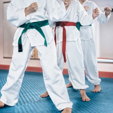 Kimono Tutum mücadelede çocuklarda