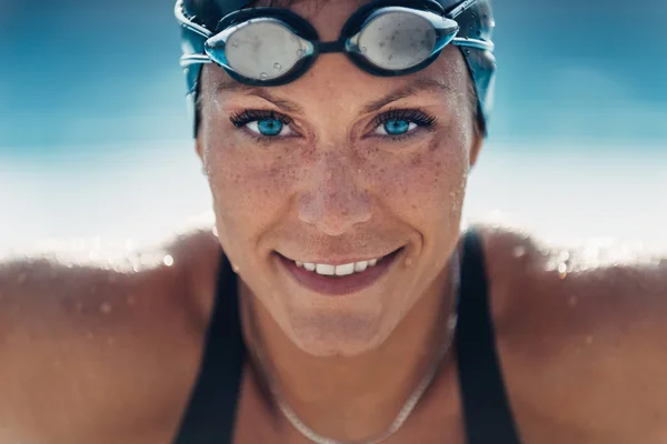 Beautiful Female Swimmer