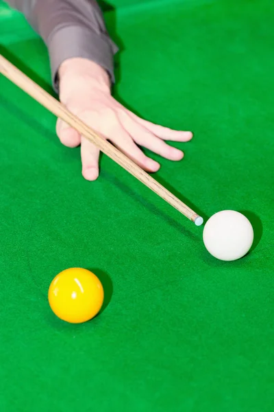 Snooker játék indítása — Stock Fotó