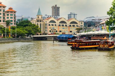 Clarke quay, Singapur.