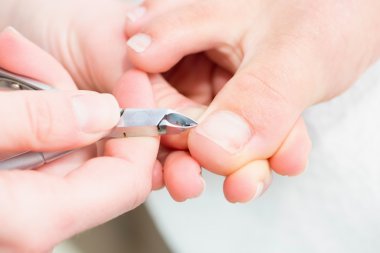 Kesme cuticles pedikür Salonu