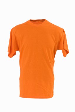 Turuncu düz tişört