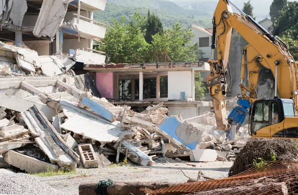 Zware bouw machine — Stockfoto