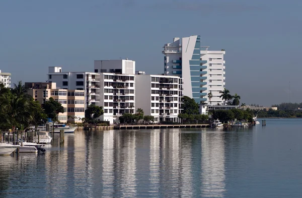 Casas à beira-mar em Florida — Fotografia de Stock