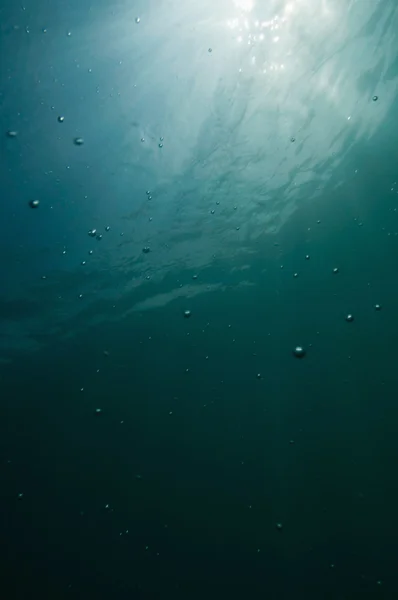 Permukaan air dari bawah — Stok Foto