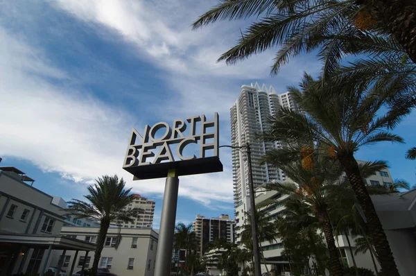 North Miami Beach sinal — Fotografia de Stock