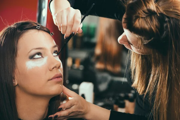 Lidschatten Make-up — Stockfoto