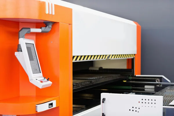 Fiber laser snijmachine — Stockfoto