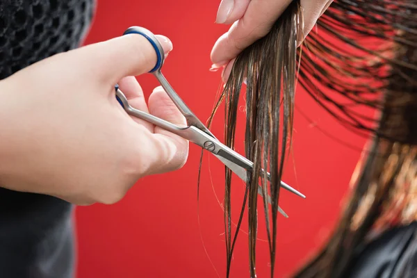 Peluquería corte de pelo — Foto de Stock