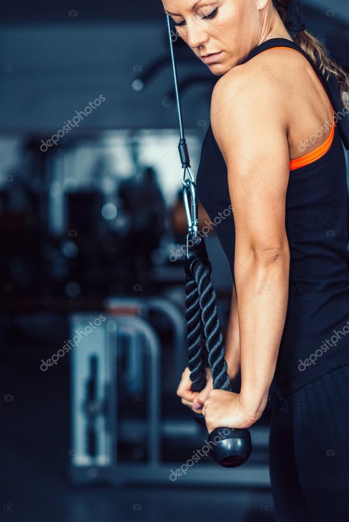 Female triceps sale