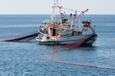 Akdeniz Balıkçılık Tekne puliling ağlar
