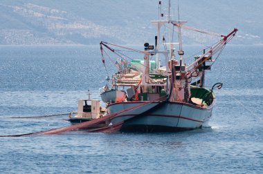 Akdeniz Balıkçılık Tekne puliling ağlar
